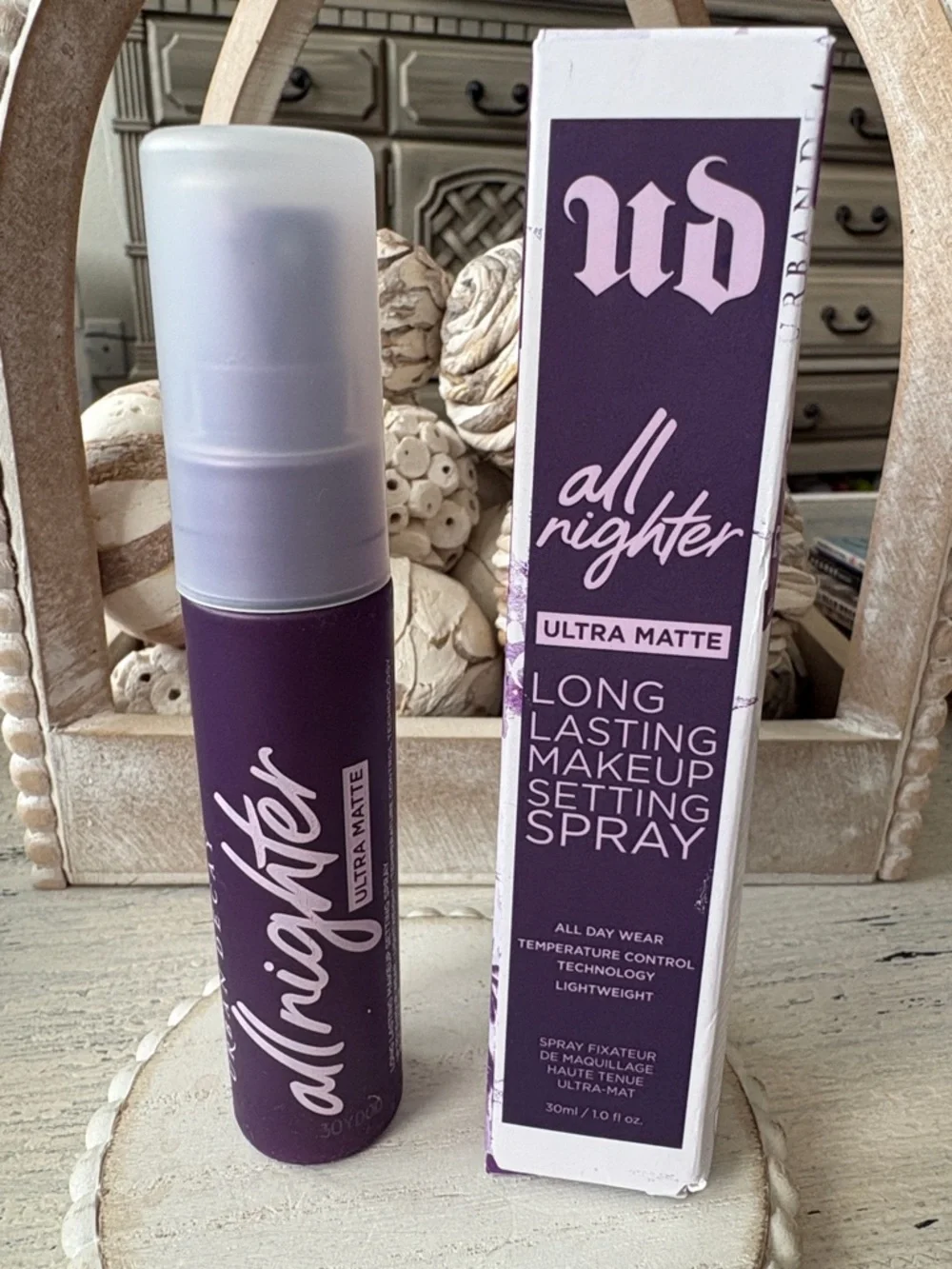 Urban Decay All Nighter Ultra Matte Setting Spray